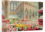 The Coronation of King George IV: The Recognition, 19th July 1821 by James Stephanoff