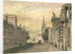 The High Street, Oxford by John Skinner Prout