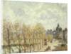 The Malaquais Quay in the Morning, Sunny Weather, 1903 by Camille Pissarro