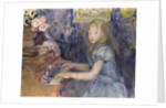 Lucie Leon at the Piano, 1892 by Berthe Morisot