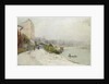 Le Seine au Bas-Meudon, Temps de neige, 1900 by Albert-Charles Lebourg