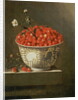 Still Life with Wild Strawberries in a Chinese Bowl by Adrian Coorte