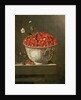 Still Life with Wild Strawberries in a Chinese Bowl by Adrian Coorte