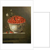Still Life with Wild Strawberries in a Chinese Bowl by Adrian Coorte