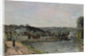 The Seine at Bougival, 1871 by Camille Pissarro