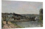 The Seine at Bougival, 1871 by Camille Pissarro