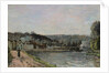 The Seine at Bougival, 1871 by Camille Pissarro