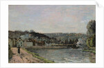 The Seine at Bougival, 1871 by Camille Pissarro