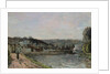 The Seine at Bougival, 1871 by Camille Pissarro