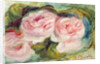 The Three Roses by Pierre Auguste Renoir