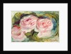 The Three Roses by Pierre Auguste Renoir
