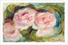 The Three Roses by Pierre Auguste Renoir
