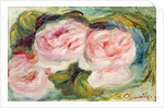 The Three Roses by Pierre Auguste Renoir