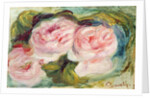 The Three Roses by Pierre Auguste Renoir