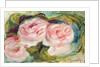 The Three Roses by Pierre Auguste Renoir