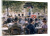 Cafe Scene in Paris, 1884 by Louis Anet Sabatier