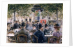 Cafe Scene in Paris, 1884 by Louis Anet Sabatier