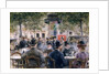 Cafe Scene in Paris, 1884 by Louis Anet Sabatier