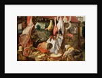 The Meat Stall, 1568 by Pieter (1507/08-75) Aertsen