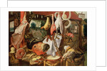 The Meat Stall, 1568 by Pieter (1507/08-75) Aertsen