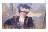 Madame Hessel wearing a hat decorated with flowers, c.1905 by Edouard Vuillard