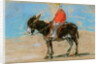 The Ride on the Beach by Eugene Louis Boudin