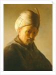 Portrait of a man in a turban, c.1630 by Rembrandt Harmensz. van Rijn