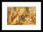 The Virgin and Child venerated by eight saints, c.1631-33 by Peter Paul Rubens