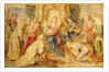 The Virgin and Child venerated by eight saints, c.1631-33 by Peter Paul Rubens