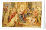 The Virgin and Child venerated by eight saints, c.1631-33 by Peter Paul Rubens