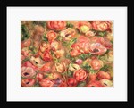 Bed of anemones, 1901 by Pierre Auguste Renoir