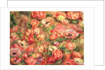 Bed of anemones, 1901 by Pierre Auguste Renoir