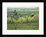 A Village near Auvers, c.1885 by Victor Vignon