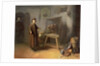A Painter in his Studio by Gerrit or Gerard Dou