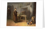 A Painter in his Studio by Gerrit or Gerard Dou