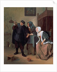 The Physician's Visit by Jan Havicksz. Steen