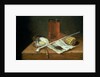 Still life with Smoking Requisites, 1659 by Casparus Smits