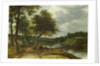 A Wooded River Landscape by Roelandt Roghman