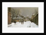 Winter Scene near Les Invalides, Paris by Luigi Loir