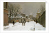 Winter Scene near Les Invalides, Paris by Luigi Loir
