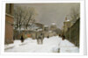 Winter Scene near Les Invalides, Paris by Luigi Loir