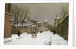 Winter Scene near Les Invalides, Paris by Luigi Loir