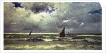 Seascape by Karl Pierre Daubigny