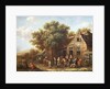Peasants Merry-Making outside an Inn by Barend Gael or Gaal