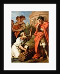 Tarquin the Elder consulting Attius Navius, c.1690 by Sebastiano Ricci