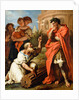 Tarquin the Elder consulting Attius Navius, c.1690 by Sebastiano Ricci