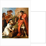 Tarquin the Elder consulting Attius Navius, c.1690 by Sebastiano Ricci