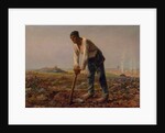 Man with a Hoe, c.1860-62 by Jean-Francois Millet