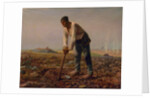 Man with a Hoe, c.1860-62 by Jean-Francois Millet