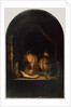 Astronomer by Candlelight, c.1650 by Gerrit or Gerard Dou